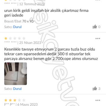 Duşakabin Camı Kırıldı, Firma Sorumluluk Almıyor