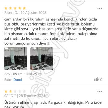 Duşakabin Camı Kırıldı, Firma Sorumluluk Almıyor