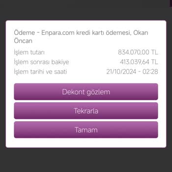 Kredi Kartı Yanlış Anlaşılma Nedeniyle İptal Edildi