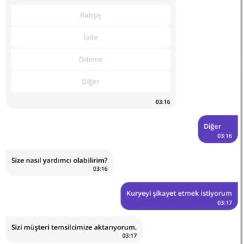 Sipariş Teslimatında Yaşanan Gecikme Ve İletişim Sorunları