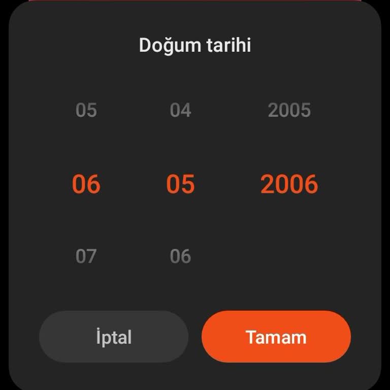 Mi Fitness Hesabında Yaş Sorunu