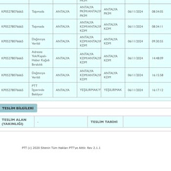 Kargom Adrese Gelmeden Teslim Edilmedi