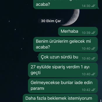 Eksik Sipariş Ve İletişim Sorunları