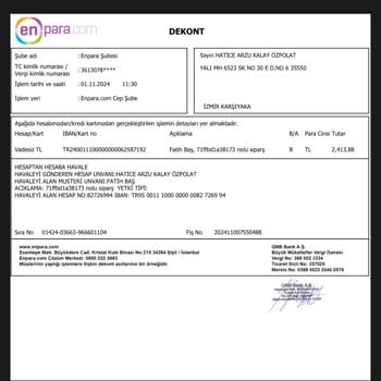 Sipariş Sonrası İletişimsizlik Ve Para İadesi Talebi