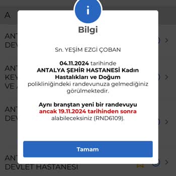Randevu Sistemi Mağduriyeti: Hamilelikte Yaşanan Sorun