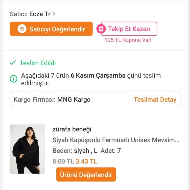 Yanlış Ürün Ve Şüpheli Gönderim Yöntemleri