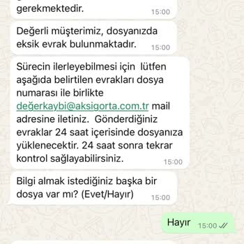 Aksigorta Değer Kaybı Dosyam Neden Sonuçlanmıyor