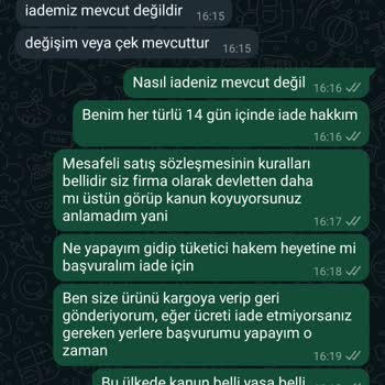 İade Hakkı İhlali Ve Yanıltıcı İletişim