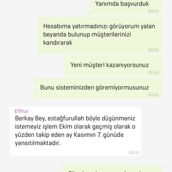 Enpara'nın Vaat Edilen Kampanya Tutarını Yatırmaması