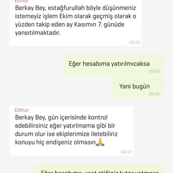 Enpara'nın Vaat Edilen Kampanya Tutarını Yatırmaması
