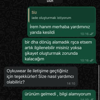 Ulaşılamayan Ürün Ve Müşteri Hizmetleri