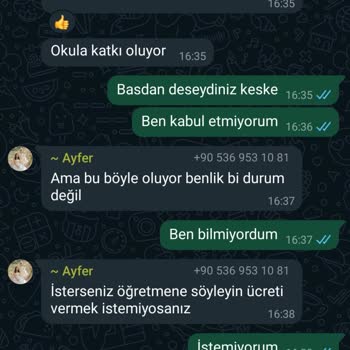 Okulda Kermes Bağışı Karmaşası