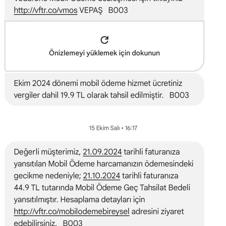Vodafone'un Ekstra Ücret Politikası Ve Müşteri Memnuniyetsizliği