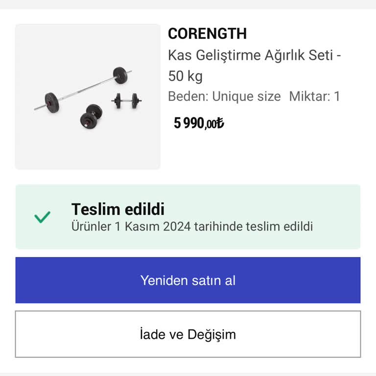Decathlon'dan Aldığım Spor Seti Kargo Kabusu