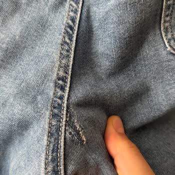 Mavi Jeans Kot Pantolon Yıkama Sonrası Yırtıldı