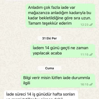 İade Sürecinde Yaşanan Sorunlar Ve Güvensizlik
