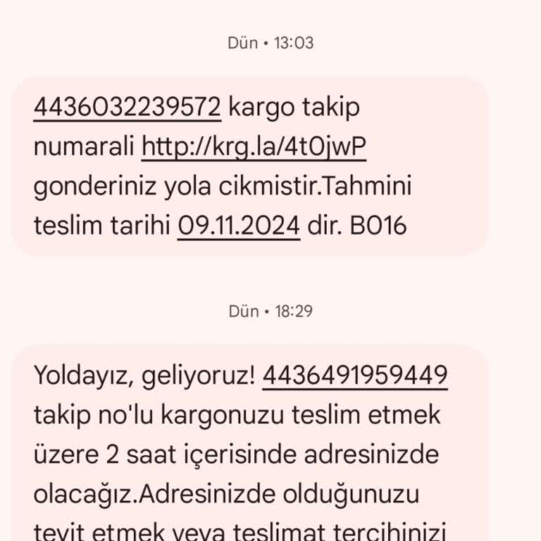Aras Kargo Kırıkkale Şubesi'nin Geciken Teslimatı Ve İlgisiz Müşteri Hizmetleri
