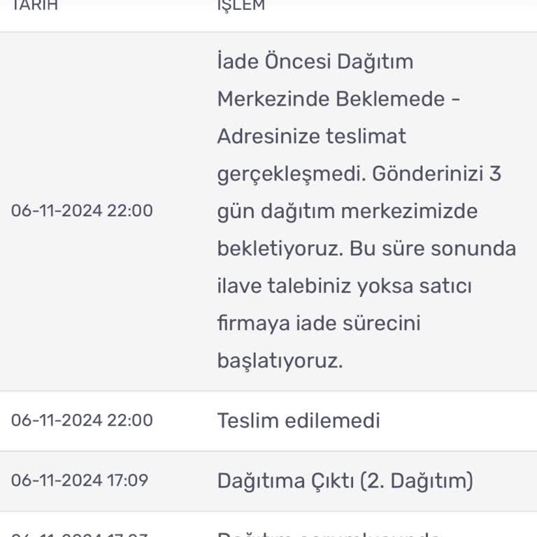 Kargomsende Eskişehir Şubesinin Teslimat Sorunu
