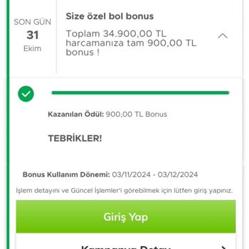 Garanti Bankası Bonus Kampanyası Mağduriyeti