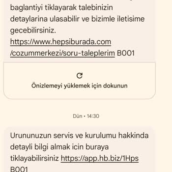 Kargoda Bekleyen Ürün Ve İptal Talebi