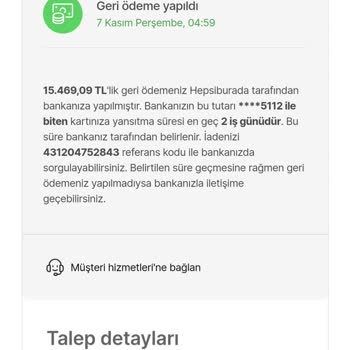 Kargoda Bekleyen Ürün Ve İptal Talebi
