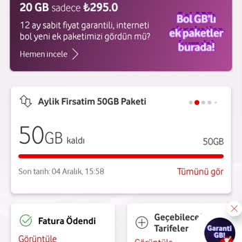 Onaysız İnternet Paketi Ve İletişim Sorunu