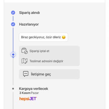 Teslim Edilmeyen Ürün Ve Ertelenen Tarihler
