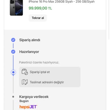 Teslim Edilmeyen Ürün Ve Ertelenen Tarihler