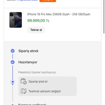 Teslim Edilmeyen Ürün Ve Ertelenen Tarihler