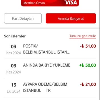 Anlık Bakiye Sorunu Ve Müşteri Hizmetleri Yanıt Vermiyor