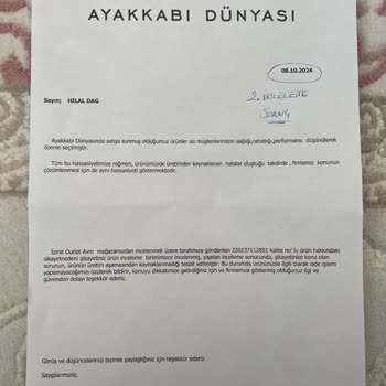 Ayakkabı Dünyası'nda Hayal Kırıklığı: Ürün Kalitesi Ve Müşteri Hizmetleri