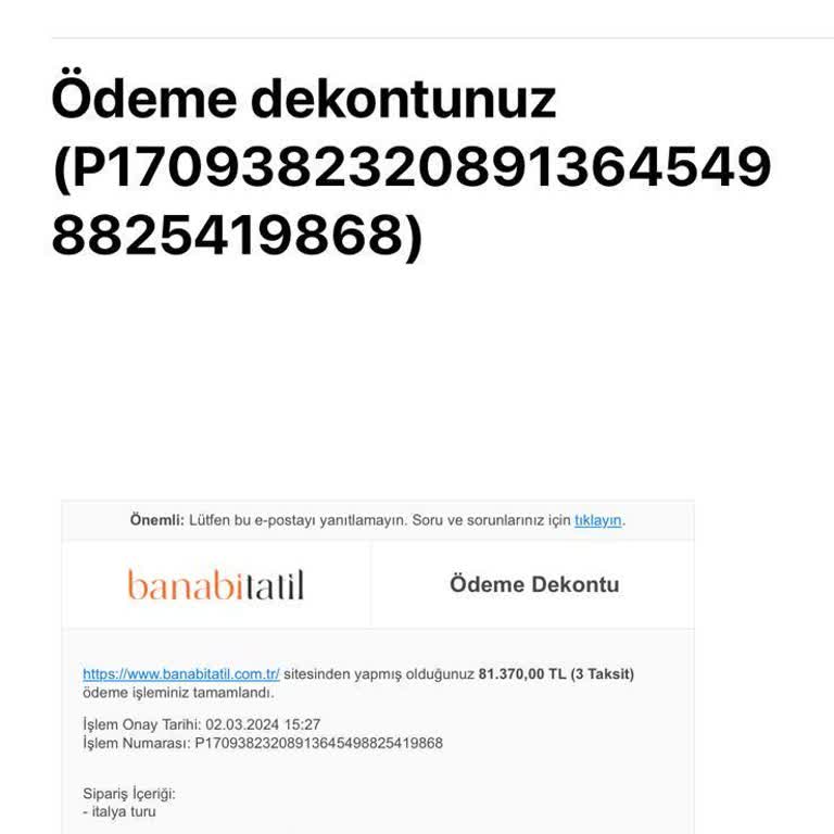 Hayal Kırıklığına Uğratan İtalya Turu