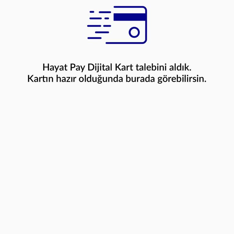 Dijital Kart Talebinde Uzayan Bekleyiş