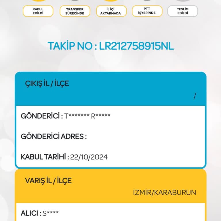 PTT Kargo Teslimat Sorunu: Yanlış Şube Yönlendirmesi
