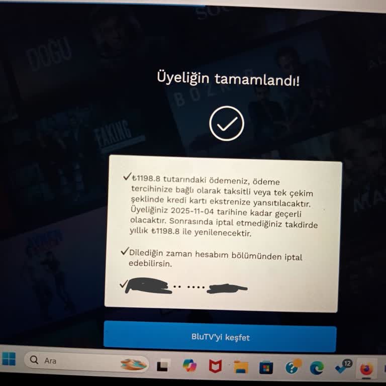 Blu TV Eksik Bilgilendirme Ve Yanıltıcı Taksitlendirme Sorunu