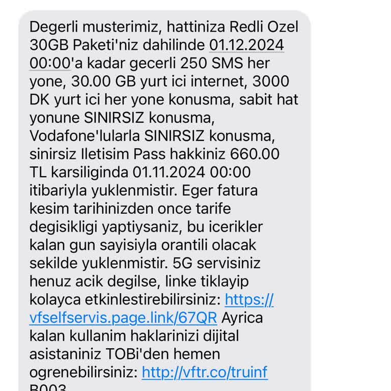 Vodafone'un Uygunsuz Fiyat Artışı Ve Taahhüt Sorunu