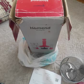 A101 Kapıda'dan Aldığımız Blender Seti Eksik Ve Kullanılmış Çıktı