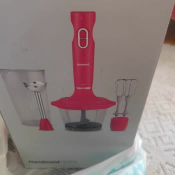 A101 Kapıda'dan Aldığımız Blender Seti Eksik Ve Kullanılmış Çıktı