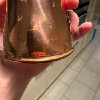 Dayanıksız Bakır Cezve Hayal Kırıklığı