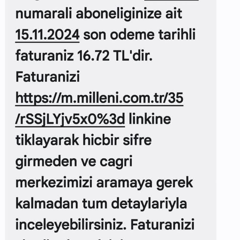 Millenicom Sürekli Yükselen Faturalar Ve İptal Edilemeyen Ücretler