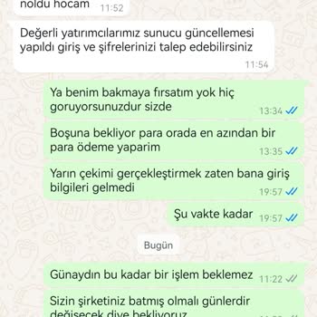 Yatırım Şirketinde İletişim Ve Güven Sorunları