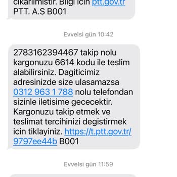 PTT Kargo Dağıtım Sorunu Ve Yanıltıcı Mesajlar