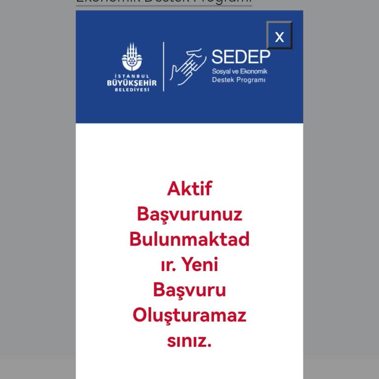 Geçim Sofra Desteği Dosya Kapanma Sorunu