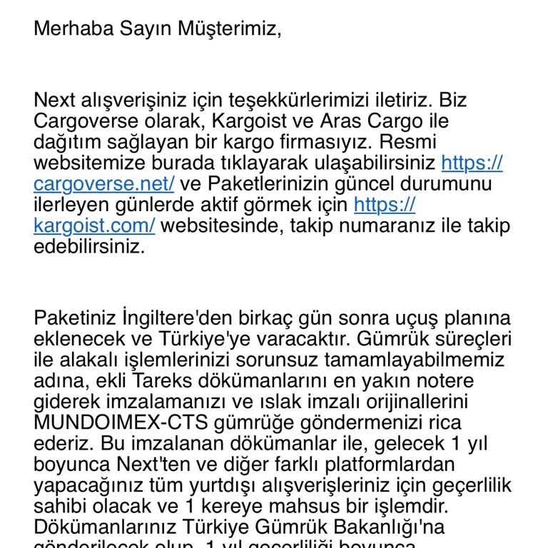 Shipsland Lojistik Nextdirect Siparişinde Ek Ödeme Ve Belge Sorunu!