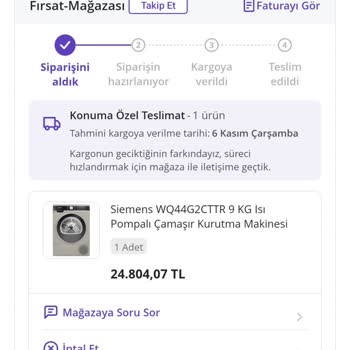 Sipariş İptali Ve Fiyat Artışı Mağduriyeti