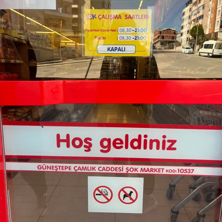Güneştepe Şok Market'te Sürekli Kapanma Sorunu