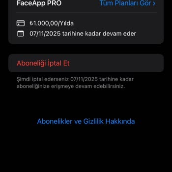 Yanlışlıkla Yapılan Abonelik Ücreti İadesi Talebi