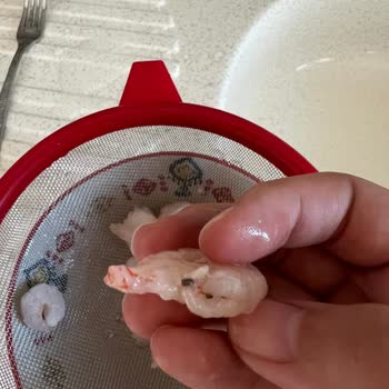 Karides Bağırsakları Temizlenmemiş