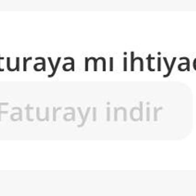 Yemeksepeti'nde Fatura İndirme Sorunu Ve Yetersiz Destek