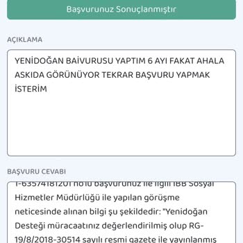 Altı Aydır Kapanmayan Dosya: Yeni Başvuruya Engel
